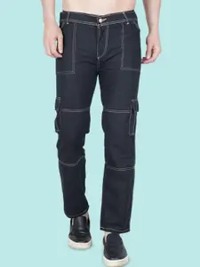 LINARIA Men Classic Straight Fit Low Distress Jeans