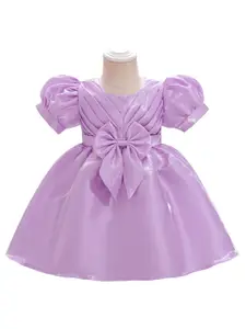 StyleCast x Revolte Girls Round Neck Gown Dress