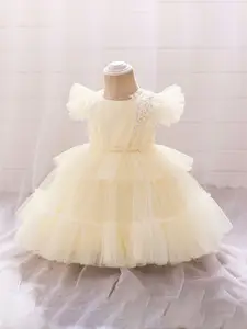 StyleCast x Revolte Girls Applique Fit and Flare Dress