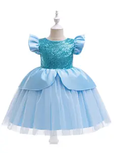 StyleCast x Revolte Girls Embellished Sequined A-Line Dress