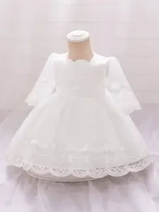 StyleCast x Revolte Girls Floral Embroidered Balloon Mini Dress