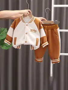 StyleCast x Revolte Boys Colourblocked Coat with Trousers