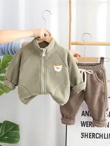StyleCast x Revolte Boys Coat and Trousers Set