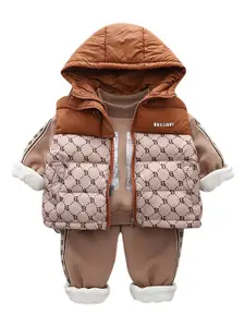 StyleCast x Revolte Boys Printed Coat with Trousers