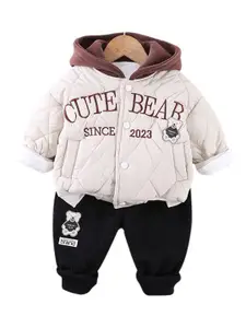 StyleCast x Revolte Boys Printed Coat with Trousers
