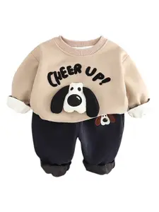 StyleCast x Revolte Boys Printed Coat with Trousers