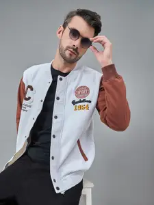 Club York Men Colourblocked Sweatshirt