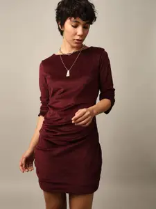 ONLY Women Velvet Bodycon Mini Dress