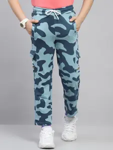 Monte Carlo Boys Printed Mid Rise Track Pants