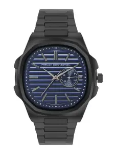 French Connection Men Dial & Stainless Steel Straps Analogue Watch