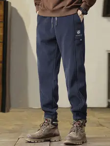 StyleCast Men Pure Cotton Mid-Rise Joggers