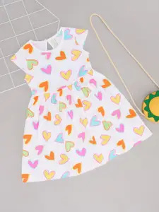 Pantaloons Junior Girls Printed Fit & Flare Dress