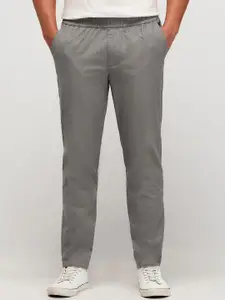 Red Flame Men Cotton Relaxed Fit Chinos Trousers