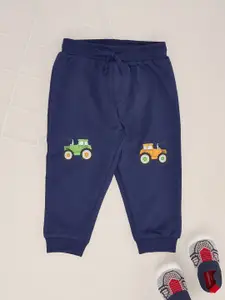 Pantaloons Baby Boys Printed Pure Cotton Mid Rise Joggers