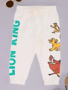 Pantaloons Baby Boys Printed Pure Cotton Mid Rise Joggers