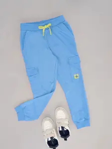 Pantaloons Junior Boys Pure Cotton Mid Rise Joggers