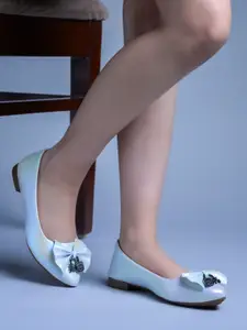 DressBerry Women Party Ballerinas with Bows Flats