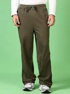 V-Mart Men Cotton Mid Rise Track Pants