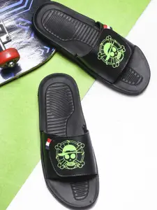 PERY PAO Men Printed Sliders