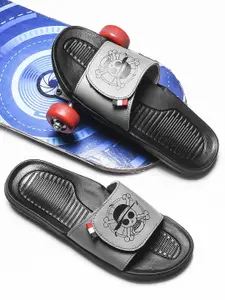 PERY PAO Men Printed Slip-On Flip Flop