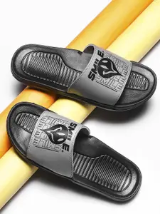 PERY PAO Men Printed Sliders