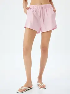 Koton Women Regular Fit Mid-Rise Shorts