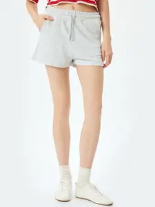 Koton Women Regular Fit Mid-Rise Shorts
