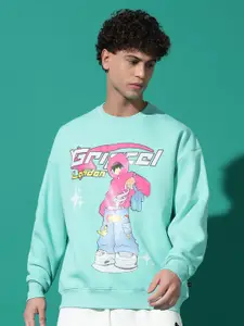 GRIFFEL Men Printed Pullover Sweatshirt