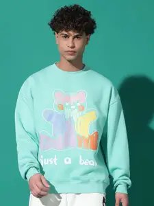 GRIFFEL Men Graphic Printed Sweatshirt