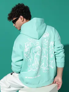 GRIFFEL Men Hooded Pullover Sweatshirt