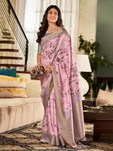 DEVATITHI Soft Silk with Beautiful Water color type of Digital Print Saree