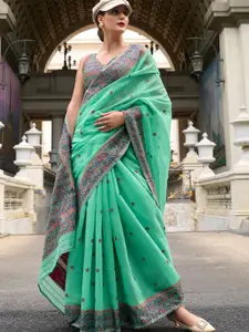DEVATITHI Soft Linen Cotton Saree