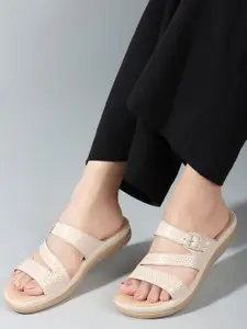 The Roadster Lifestyle Co Women Open Toe Flats