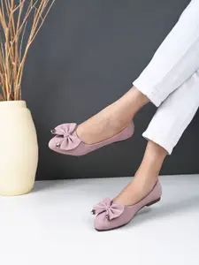 XE Looks Women Ballerinas with Bows Flats