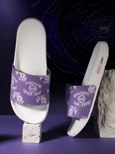 MARVEL STREET Men Spider-Man Printed Sliders