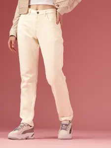 DressBerry Women Boyfriend Fit High-Rise Stretchable Jeans