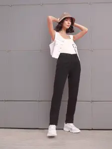 DressBerry Women Boyfriend Fit High-Rise Stretchable Jeans