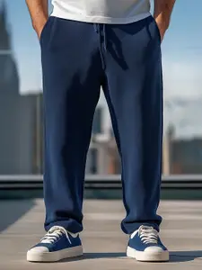 NOBERO Men Straight Fit Track Pants