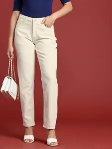 all about you Women Boyfriend Fit High-Rise Jeans