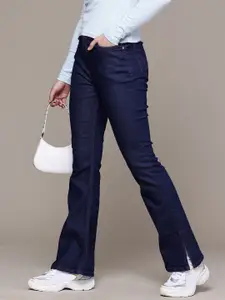 The Roadster Life Co. Women Skinny Bootcut Fit High-Rise Jeans