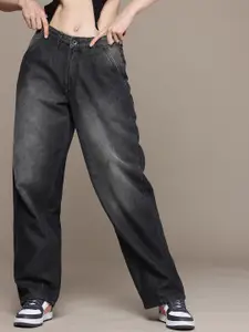 The Roadster Life Co. Women Skater Fit Pure Cotton Jeans