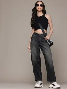 The Roadster Life Co. Women Skater Fit Heavy Fade Jeans