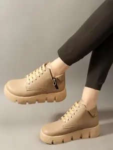 The Roadster Lifestyle Co Women Mid-Top Regular Boots