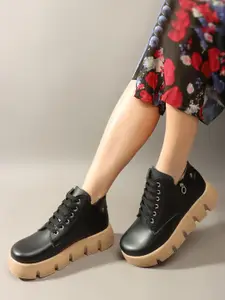 Roadster Women PU Mid-Top Regular Boots