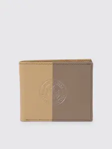 Allen Solly Men Colourblocked Leather Two Fold Wallet