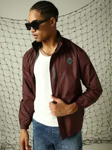 Hubberholme Men Stand Collar Lighweight relaxed fit reversible windcheater Jacket