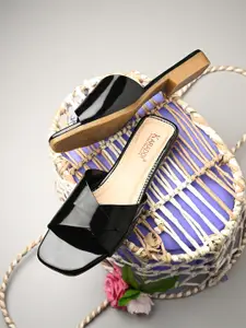 KARADDI Black Confortable & Lightweight Flats