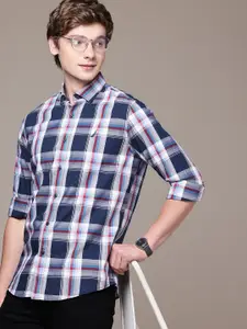 Nautica Pure Cotton Classic Fit Tartan Checked Casual Shirt