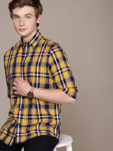 Nautica Pure Cotton Classic Tartan Checked Casual Shirt