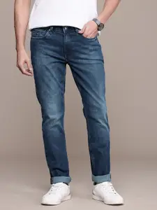 Nautica Men Slim Fit Heavy Fade Stretchable Jeans